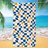 1pc Fruit Printed Beach Towel, Quick Drying and Absorbent Soft Swimming Towel, Multi-functional Sand Proof Beach Towel