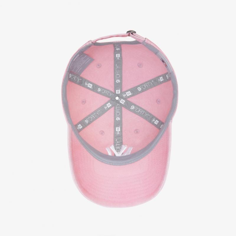 New Era New York Yankees Pigment Washed Unstructured Ballcap Pink 15131651