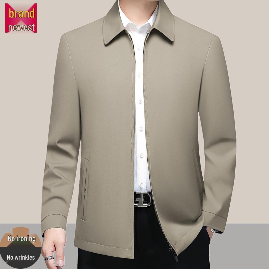 Men's Woodpecker Jacket: Lightweight, High-End Spring/Autumn Outerwear for Middle-Aged Executives (2025 New)