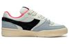 Li Ning Slip Resistant Low Top Skateboard Shoes Women's Blue Gray AEPSA58-1