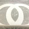 CHANEL CC CC Mark Beach towel blanket cotton Black
