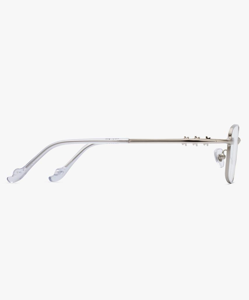 Likkeullou Rc Stainless Steel Amon Glasses Silver
