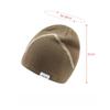 Pullover Knitted Hat Clip Label Wool Hat Men's Winter Big Head Circumference Warm Cold Hat Wool Hat Women's Winter Hat