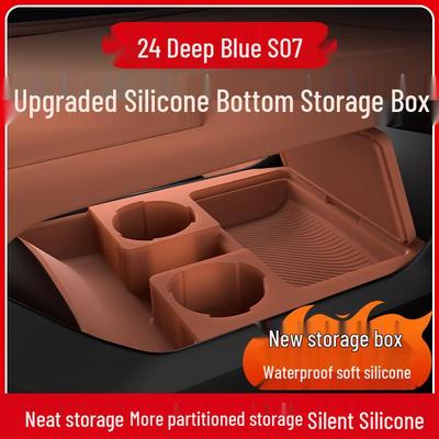 Changan Deepal S07 Silicone Center Console Storage Box for Glasses and Accessories