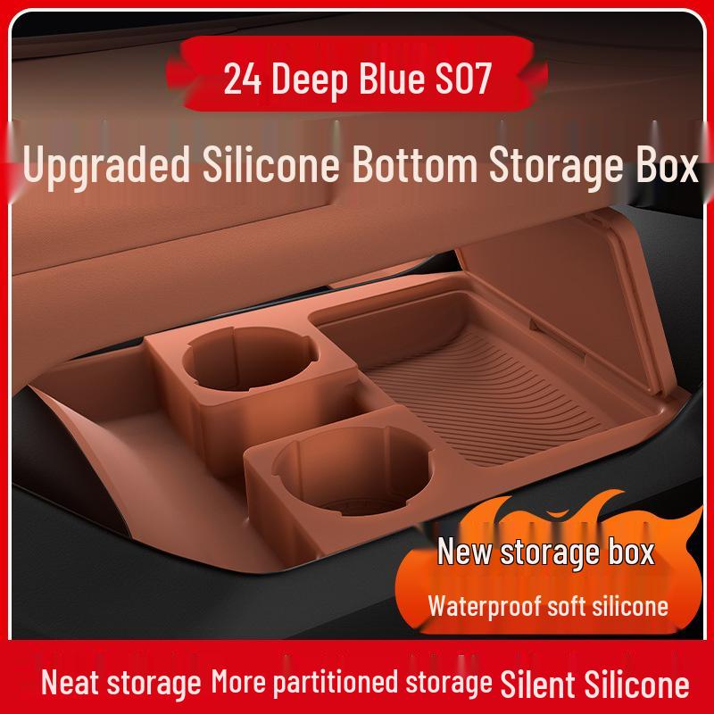Changan Deepal S07 Silicone Center Console Storage Box for Glasses and Accessories