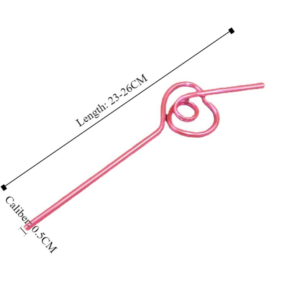 10KS Opakovaně použitelný skleněný kelímek s brčkem Barevný styling Průhledný tumbler Brčko Brčko na džus Barové doplňky