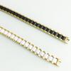 Gold Color Stainless Steel with White/Black Ceramic & Hematite Beads Bracelets for Men Romantic Jewelry Gift for Boyfriend Male
