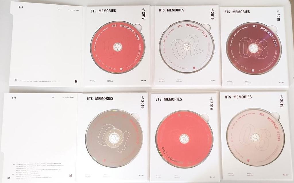 [USED] BTS MEMORIES OF 2019 Blu-ray (G772)
