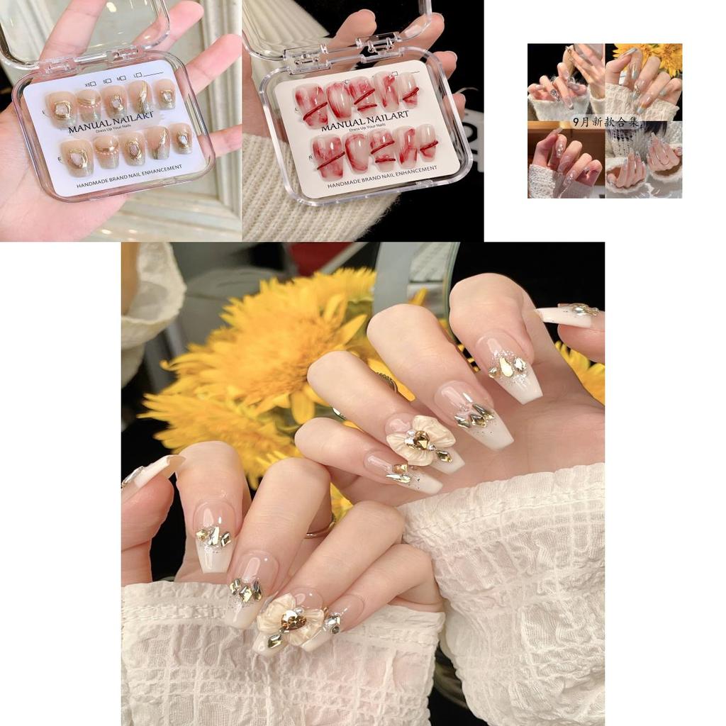 New Arrival Handmade Autumn/winter Nail Stickers Long-lasting And Stunning
