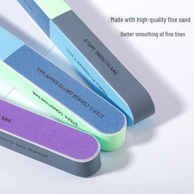 Newcomer Exclusive: Nail File Tool Set - 3 Sponge Buffing Strips with Free Shipping