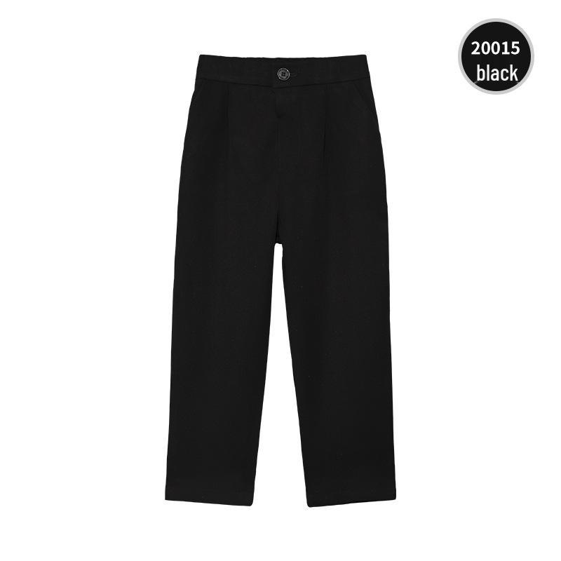 

Детские брюки школьной формы в британском стиле - Повседневные длинные брюки для мальчиков и девочек, Весна/Осень. 170cm