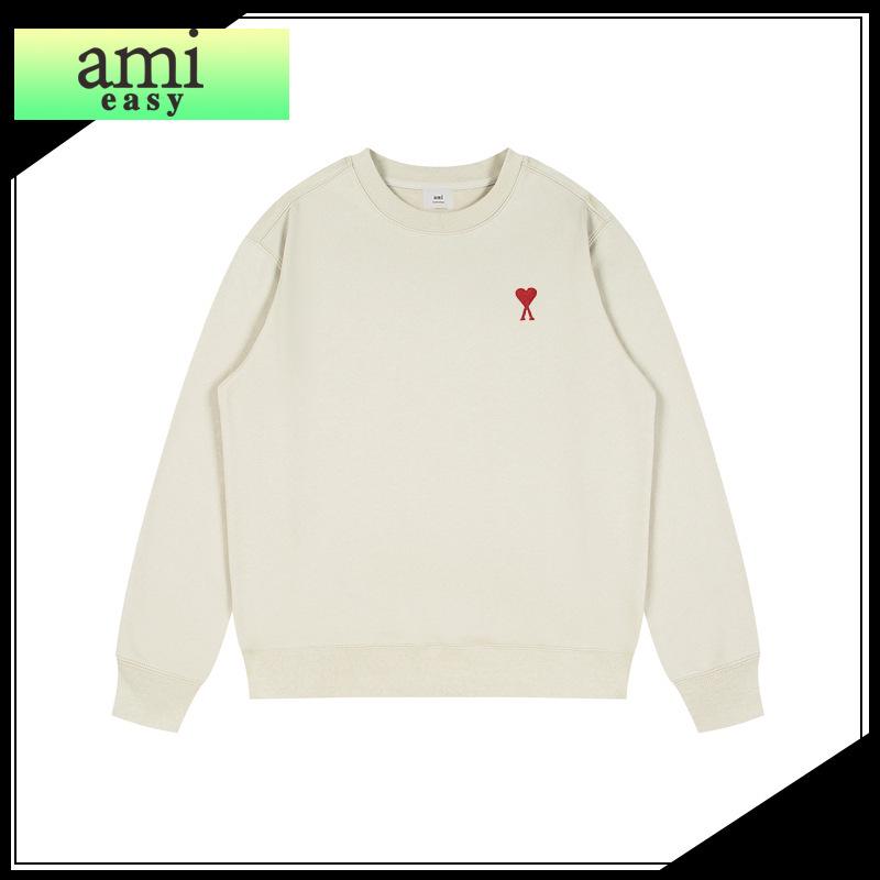 Kreuz Liebe Bestickter Buchstabe A Baumwoll-Sweatshirt - Unisex Lässig Lockerer Schnitt für Frühling & Herbst