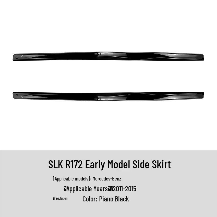 

Mercedes-Benz SLK R172 (2011-2015) Early Side Skirt Diffuser Kit