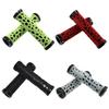 1 Pair Rubber Bicycle Handlebar Grips Shockproof Ergonomic Design Double-sided Mountain Bike Handlebar Covers
