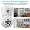 iCSee E27 Wireless Smart Surveillance Binocular Camera with Mobile Remote Monitoring