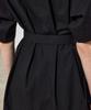 NOTIA Dolman Sleeve V Neck One-Piece - Black