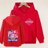 Funny Zip Up Sweatshirts Kpop Demon Hunters Hoodie Children Clothes Kid Girl Boy Sweatshirt Zipper Hoody Baby Casual Top
