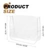 uxcell Salon Chair x x Clear Plastic Chair Back Cover Waterproof Seat Slipcover for Most Standard Barber and Offices Cover, 20" 16" 5" Protector,