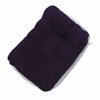 Inflatable Flocking Travel Foot Rest Soft Pillow Travel Flights Relax Cushion With Air Pump