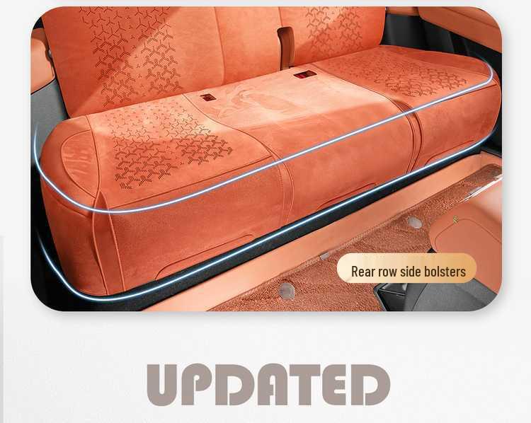 Ideal/L9 Universal Four- to Six-Seater Car Seat Cushion, Half-Wrap All-Season Saddle Pad