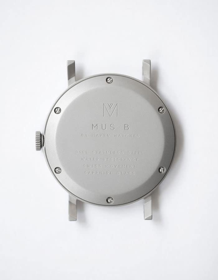 Maven Watches 40mm THE URBAN SCOUT SERIES Minimalist Fashion Watch KHAKI P (MUS-01 40MM)