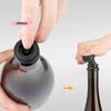 M-Advanced Wine Stoppers Stainless Steel Manual Vacuum Pump Wine Saver Reusable Wine Bottle Stopper Sealer Keep Wine Fresh