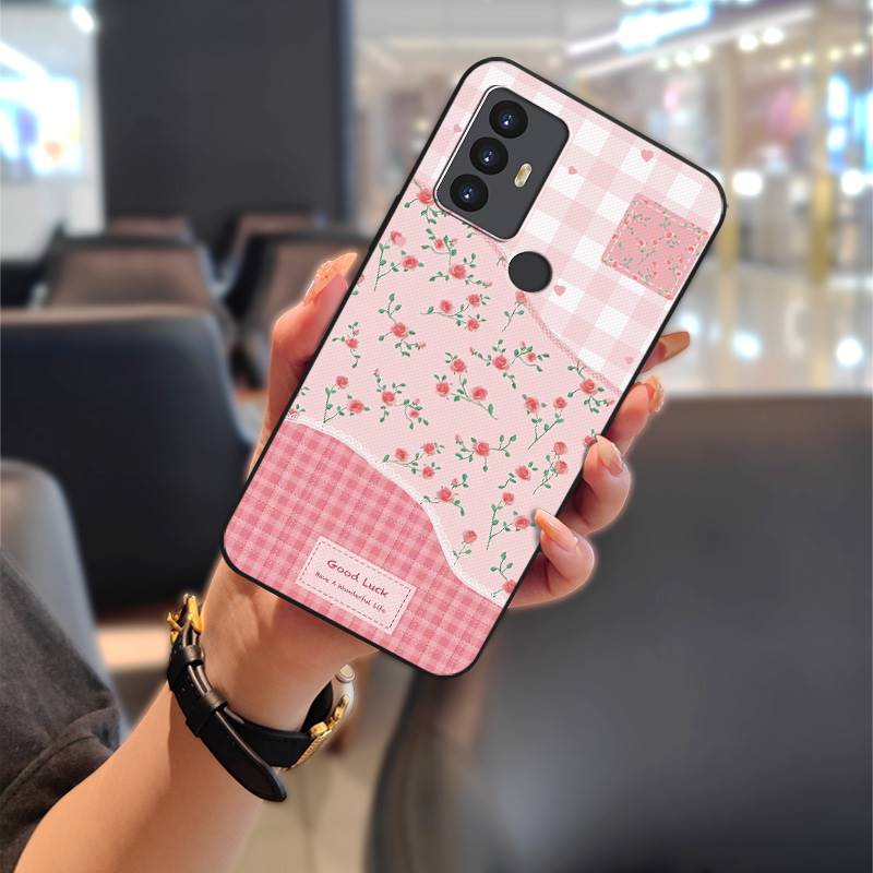 Cartoon Graffiti Phone Case For TCL 30SE/30E/306/305/Sharp Aquos V6/V6 Plus Shockproof Soft Case Cute Durable Animals