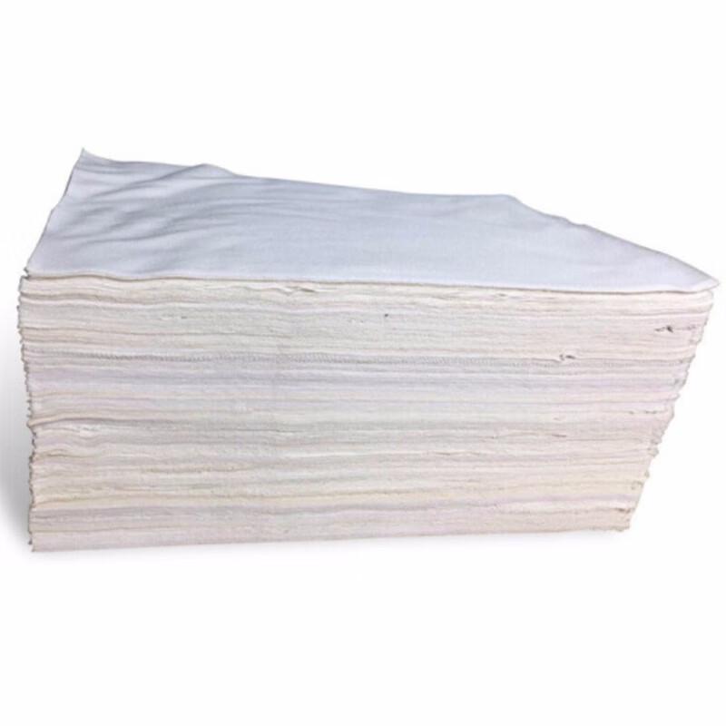 Industrial White Cotton Wiping Rags