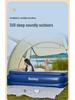 Bestway Double Inflatable Mattress - Thickened Portable Air Cushion Bed for Indoor & Outdoor Use