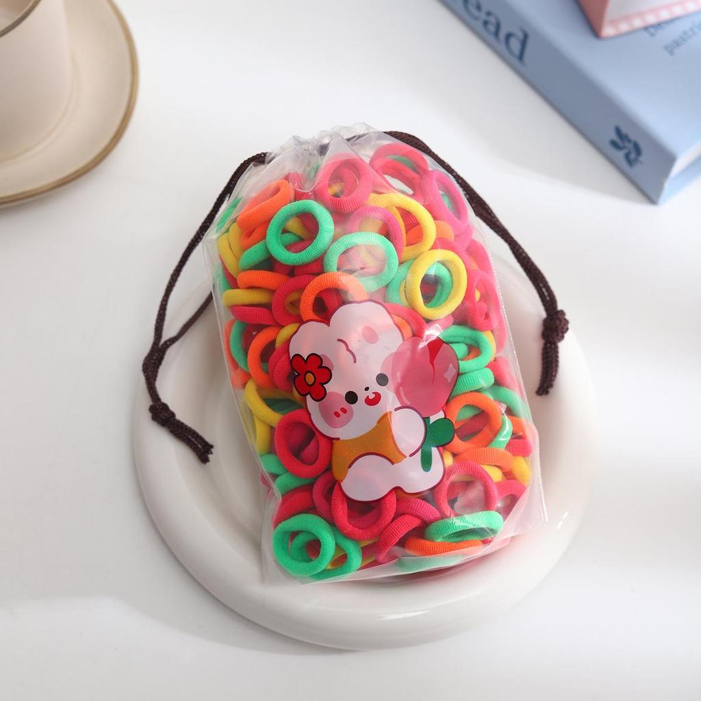 Small 2023 Baby Hair Ring: Cute Rubber Band Hair Accessories for Girls