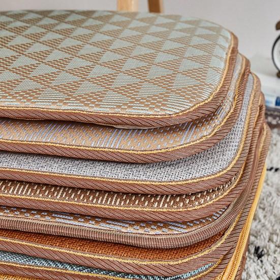 Seat Mat Practical Wear-resistant Portable Chair Mat Summer Car Cool Cushion Chair Mat Office Supplies