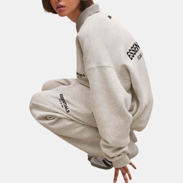 Fear of God Essentials FW22 Crewneck 'Dark Oatmeal' Men's FOG-SS22-614