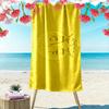 Villarreal Club de Fútbol Aufdruck Strandtuch, Großes Weiches Schnelltrocknendes Handtuch für Strand Camping Schwimmen