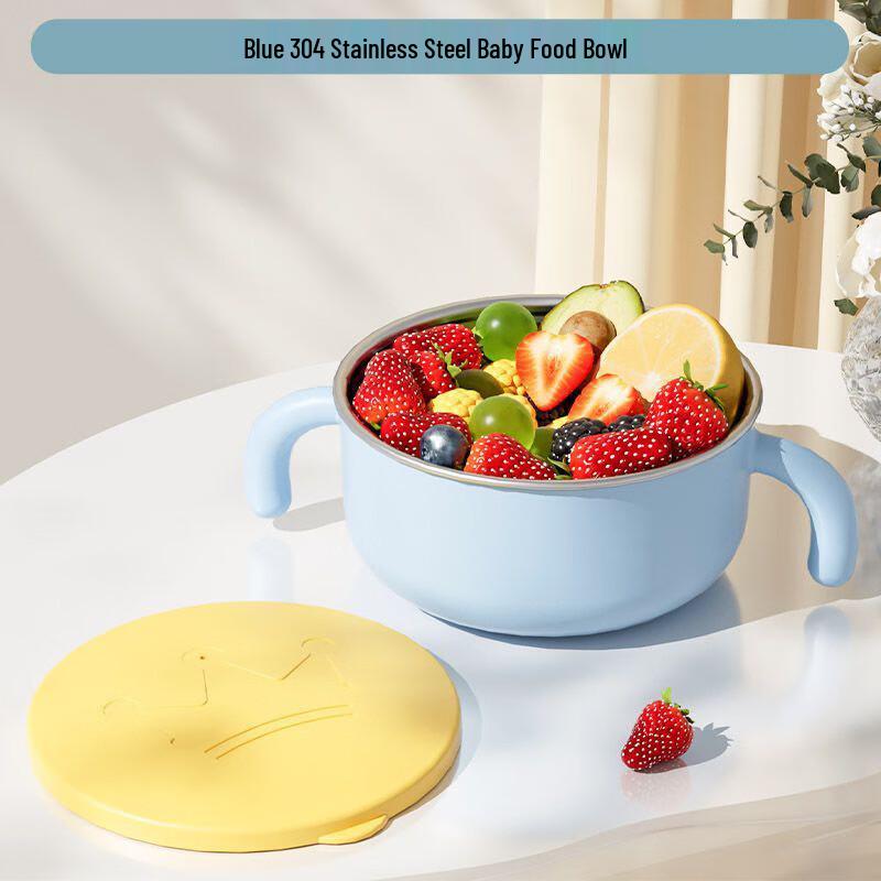 OJW Baby Rostfritt Stål Matningsskål Set