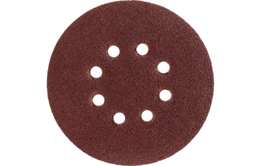 Sanding Discs 125 , P80, Velcro, with Holes