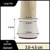 Silicone Wear-Resistant Chair & Table Leg Covers - Thickened, Anti-Fall Foot Pads