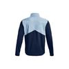 Under Armour Storm Sweatshirts Men's Collegiate Blue Turtleneck Moderate Regular Unisex 1370156-409