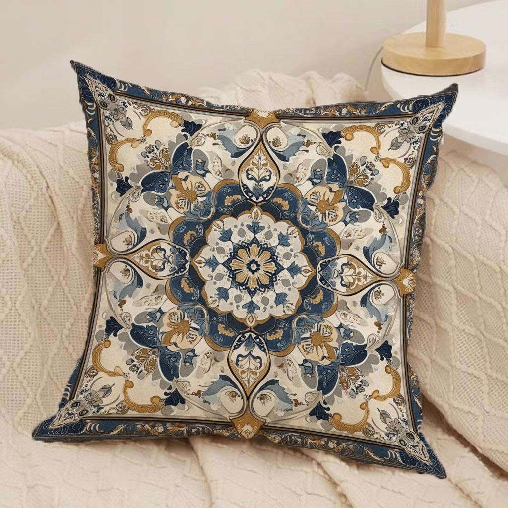 Exquisite Patterned Pillowcases For Homesuitable For Sofa Car Bedroom Decorative Cushion Cover Pillow Cover