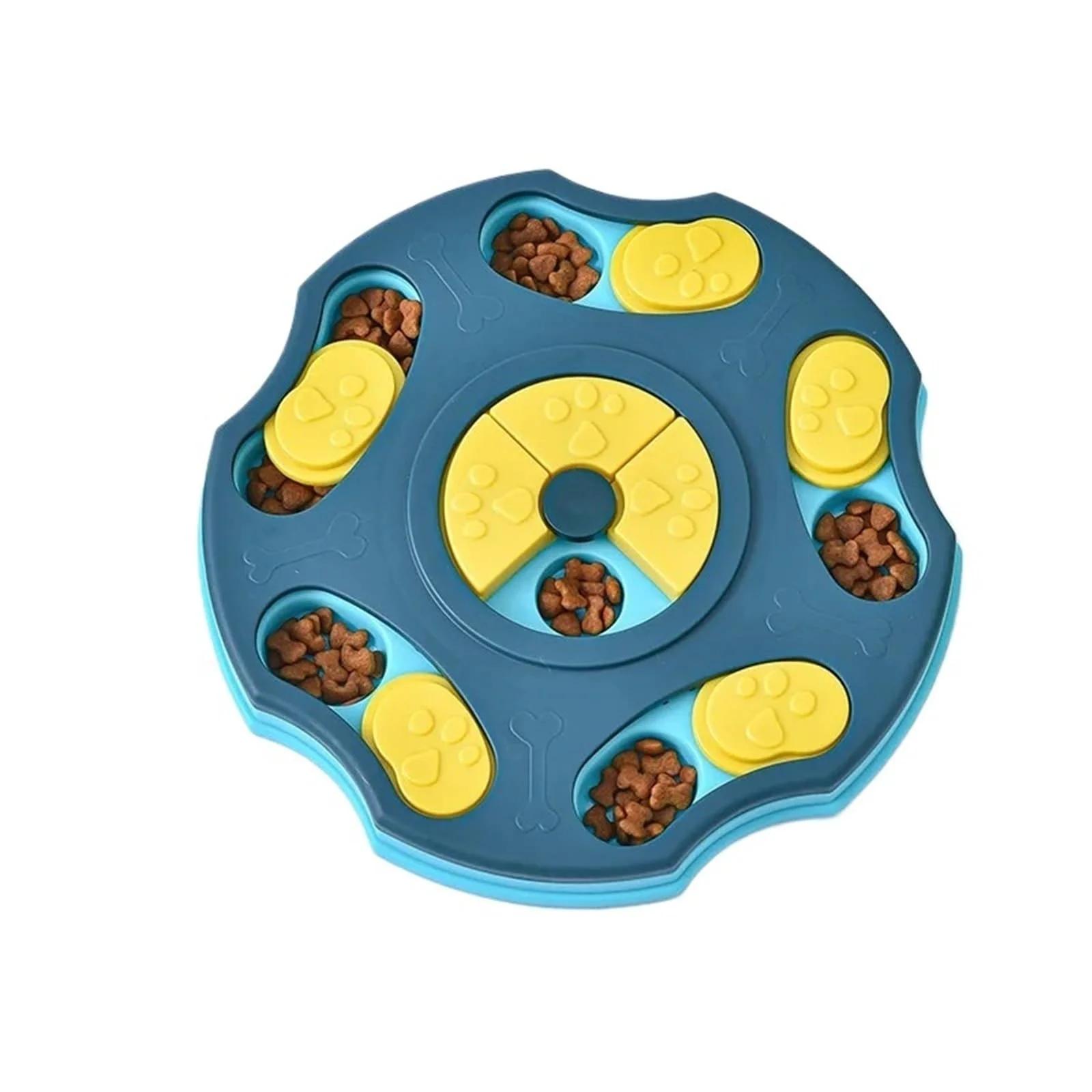 

Interactive Dog Puzzle Toy Slow Feeder Bowl Enrichment Game for Puppy IQ Training Slow Eating Food Dispenser Non Slip Pet XS