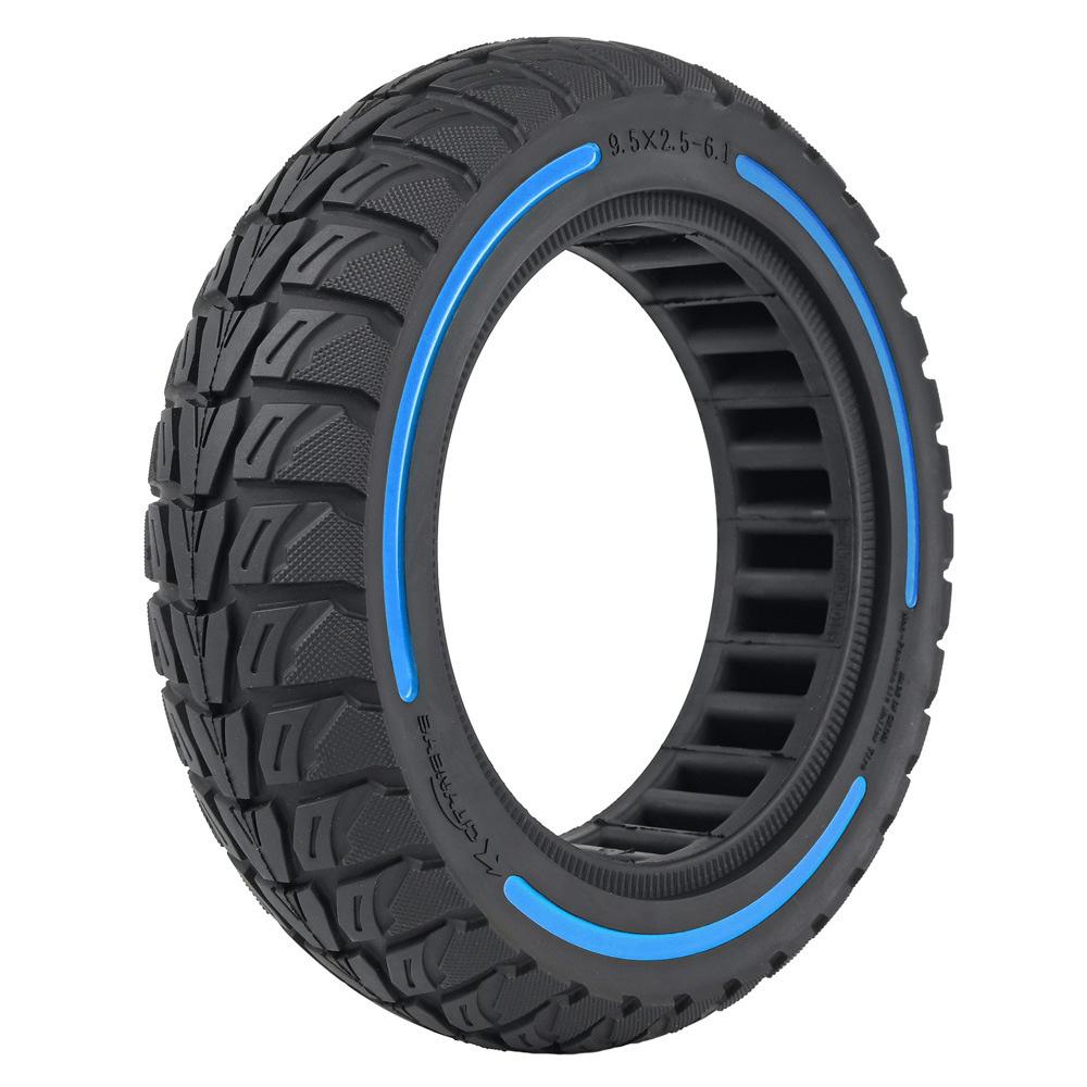 9.5x2.5-6.1 Solid Rubber Tire Honeycomb Shock Absorption Replacement Tyre for Electric Scooters