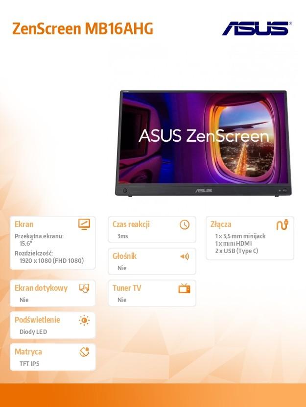 Monitor 16 inches MB16AHG IPS mHDMI/2*USB-C/144Hz