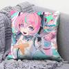 angels of delusion zzz Sunna Aria nangong yu  Pillow Covers Home Sofa Cushion Covers and Aecorative Custom