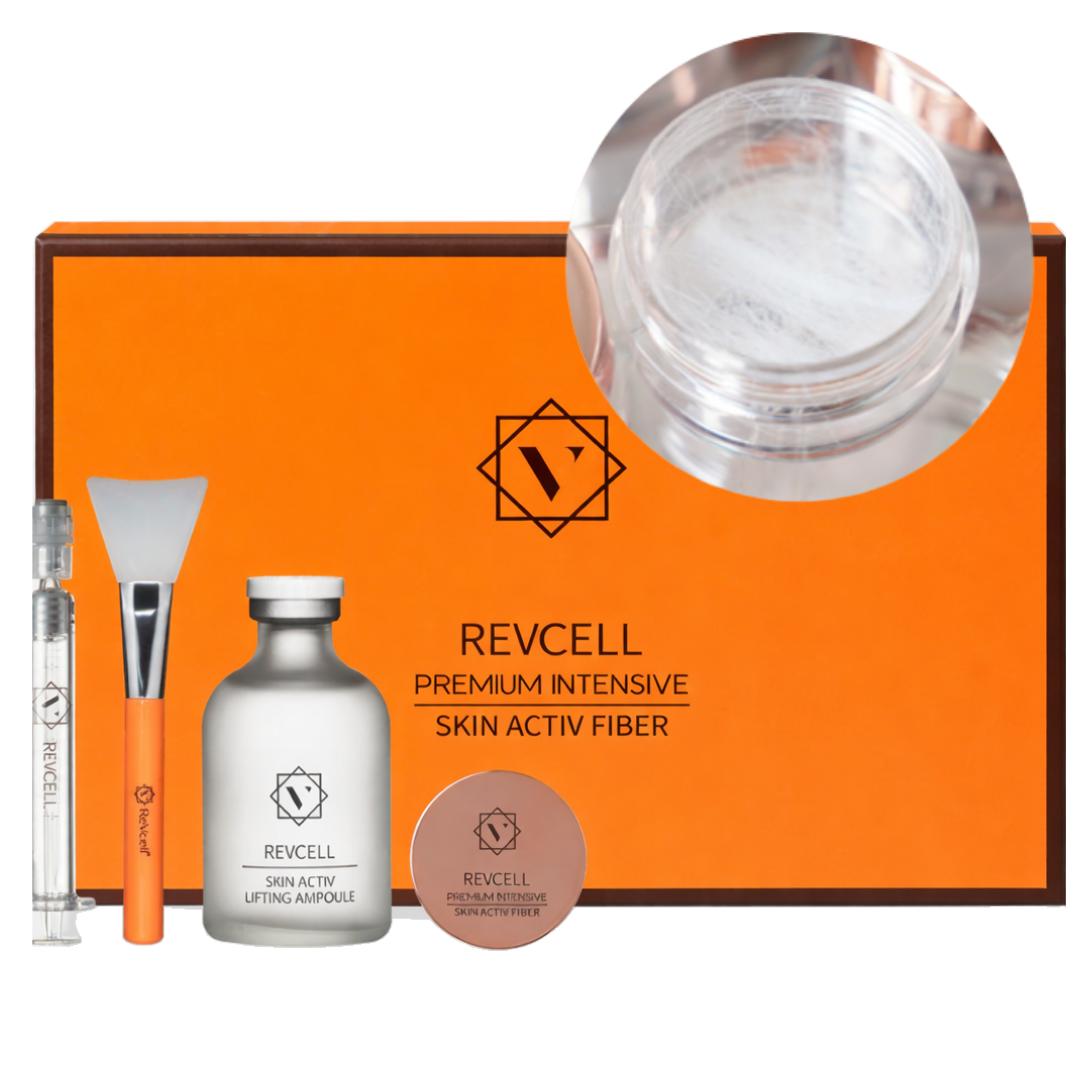Набор Revcell с подтягивающими нитями (Активное волокно для кожи + Лифтинг-ампула)