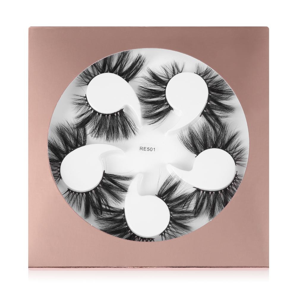 Wispies Fluffies Eye Makeup Tools Thick Long False Eyelashes 3D  Faux Mink Lash Eyelashes Extension