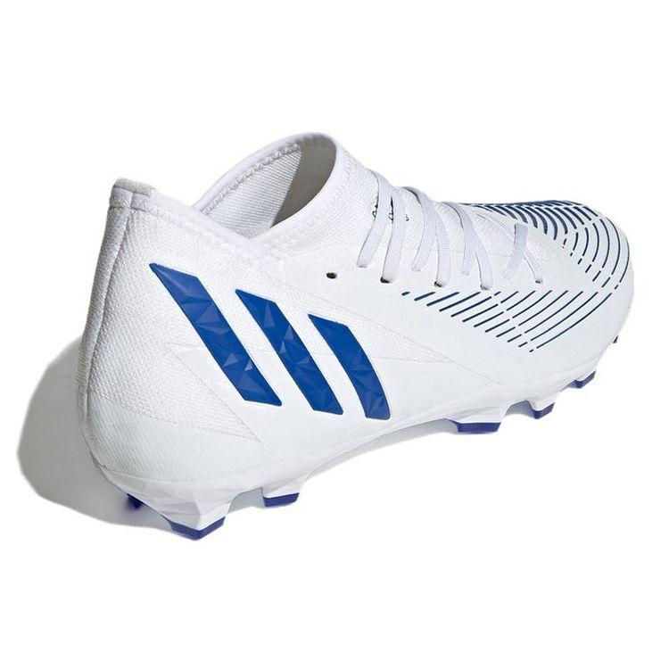Adidas Predator Edge.3 MG Soccer Shoes Men Footwear White Blue GY8057