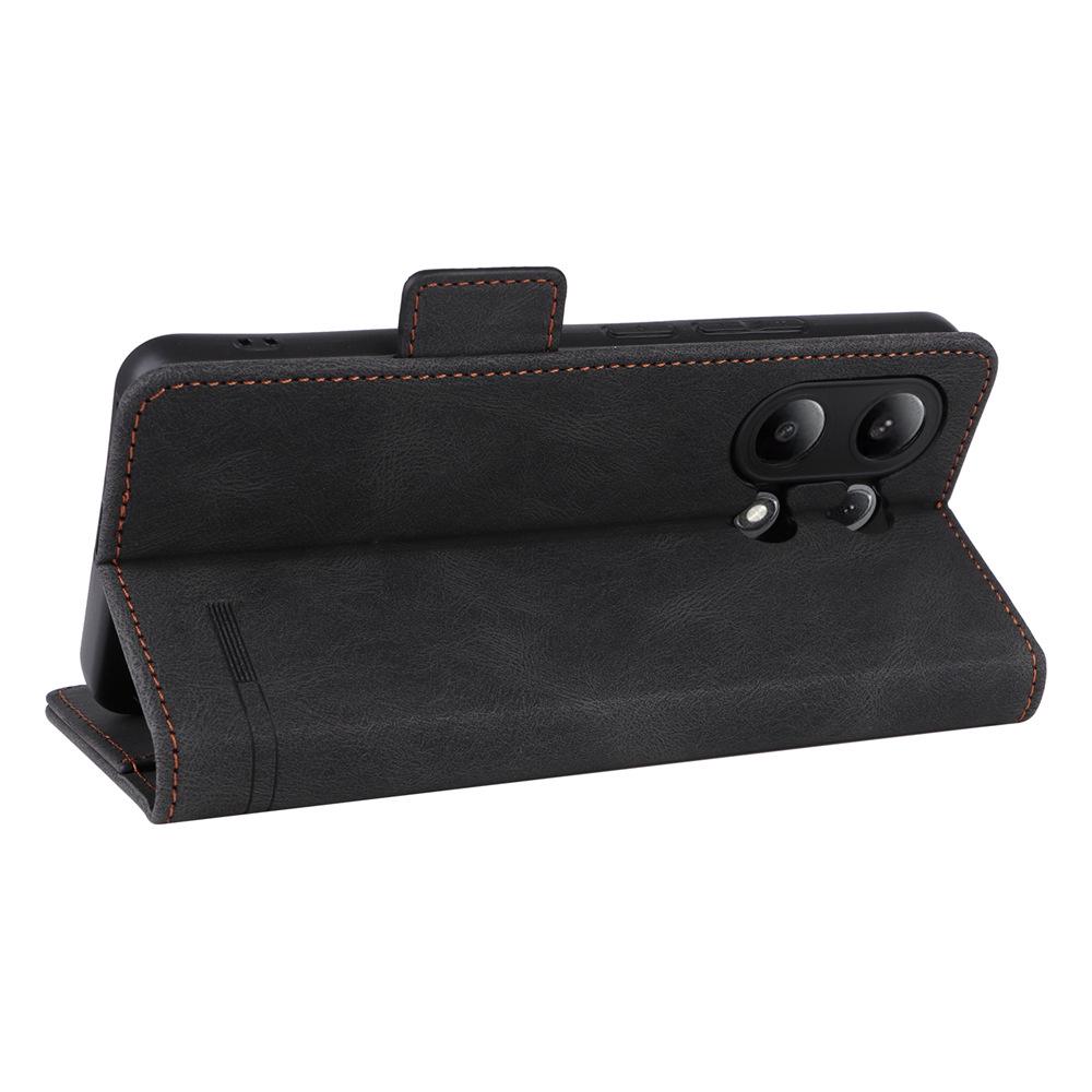 Redmi Note 13 4G Leather Flip Phone Case with Magnetic Buckle