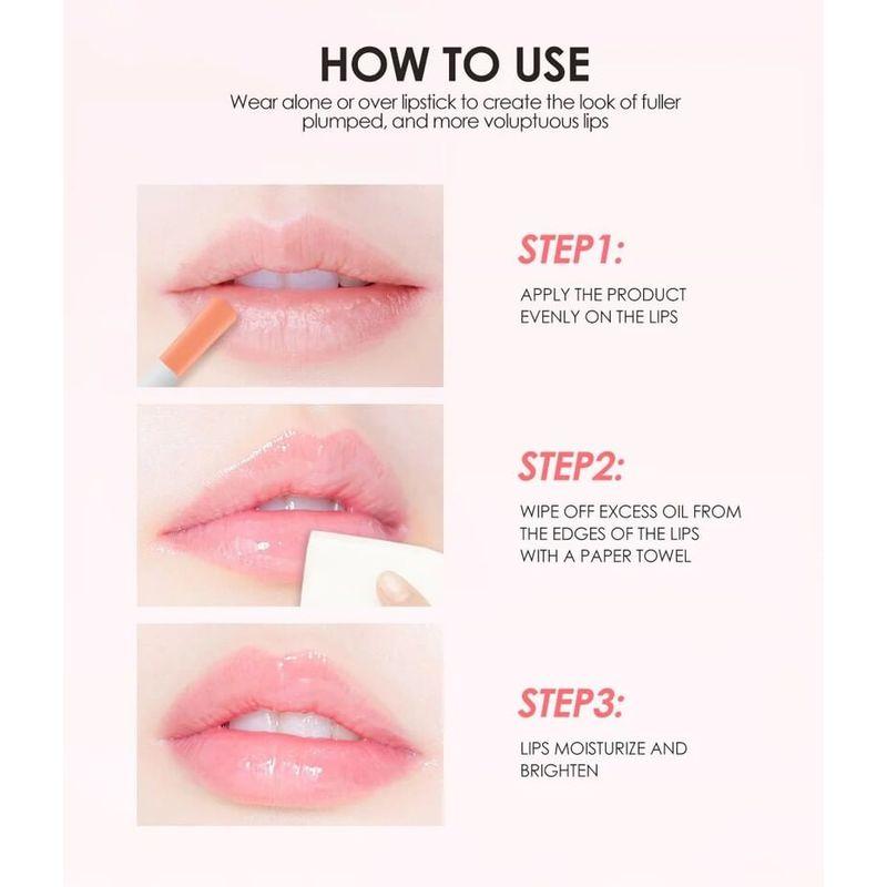 O.TWO.O - Clear Crystal Berry Lip Gloss (1-3)