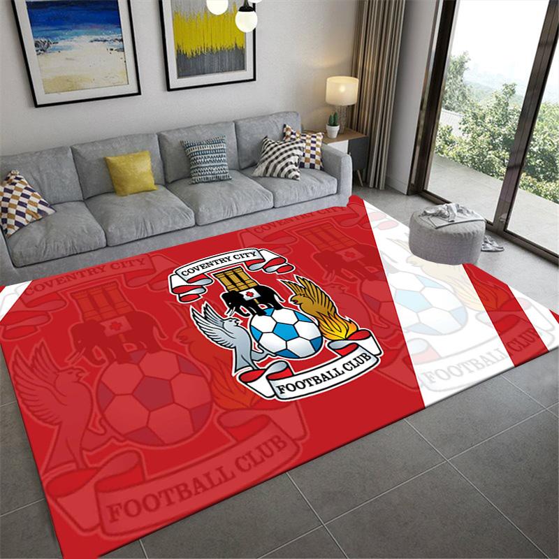 Coventry City Carpet Rug for Living Room Bedroom Home Sofa Decoration,Kids play Non-slip Floor Mat