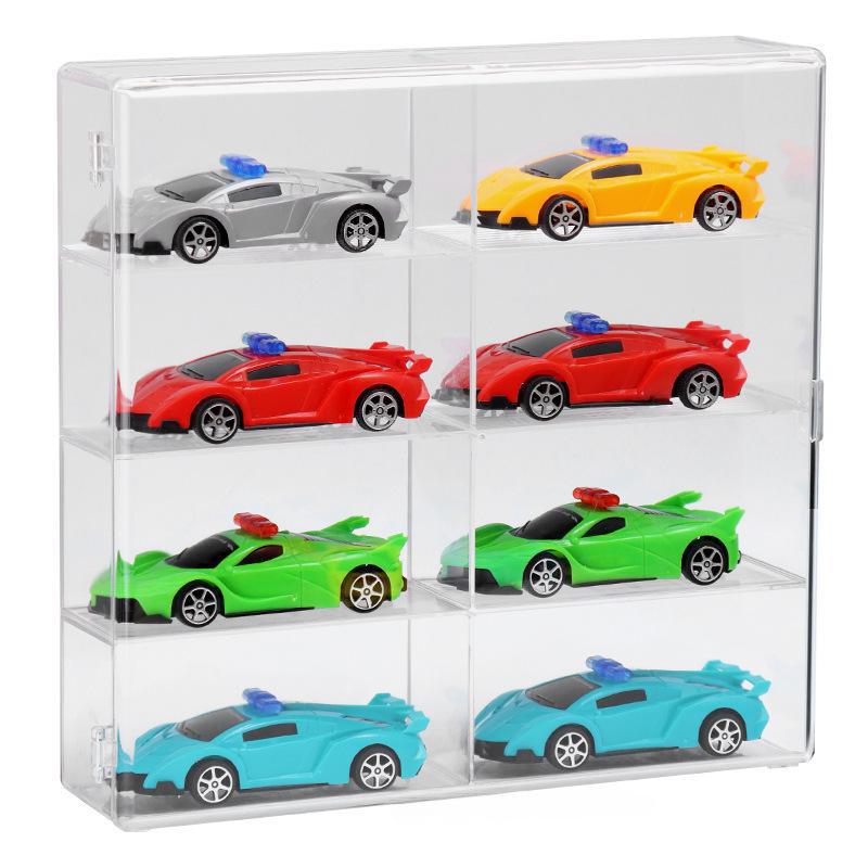Acrylic Display Stand for Toy Car Models (Fits Tomica & Hot Wheels)