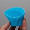 Lingstar 24-Pack Reusable Silicone Baking Cups Cupcake Liners - Muffin Cups Cake Molds